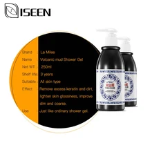 Гель для душа из вулканической грязи 250 мл для всего тела, для мытья кожи, глубокое отбеливание, чистая кожа, увлажняющий, отшелушивающий уход за телом, гель для ванны