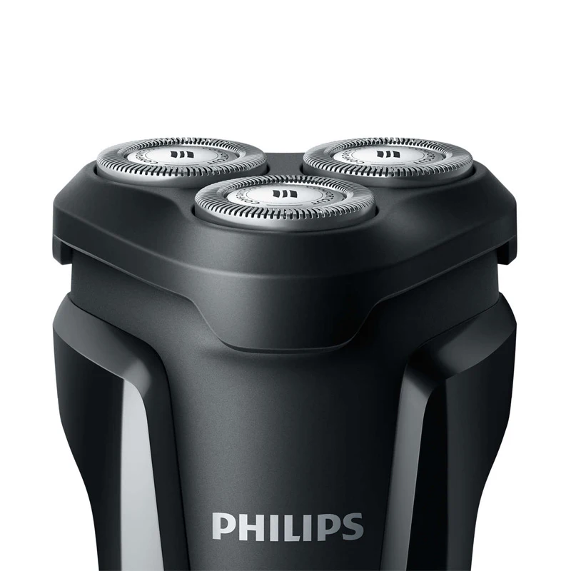 Online Original Philips Elektrische Rasierer S1010 Rotary Wiederaufladbare Waschbar mit Drei Schwimm Köpfe für männer Bart Trimmer