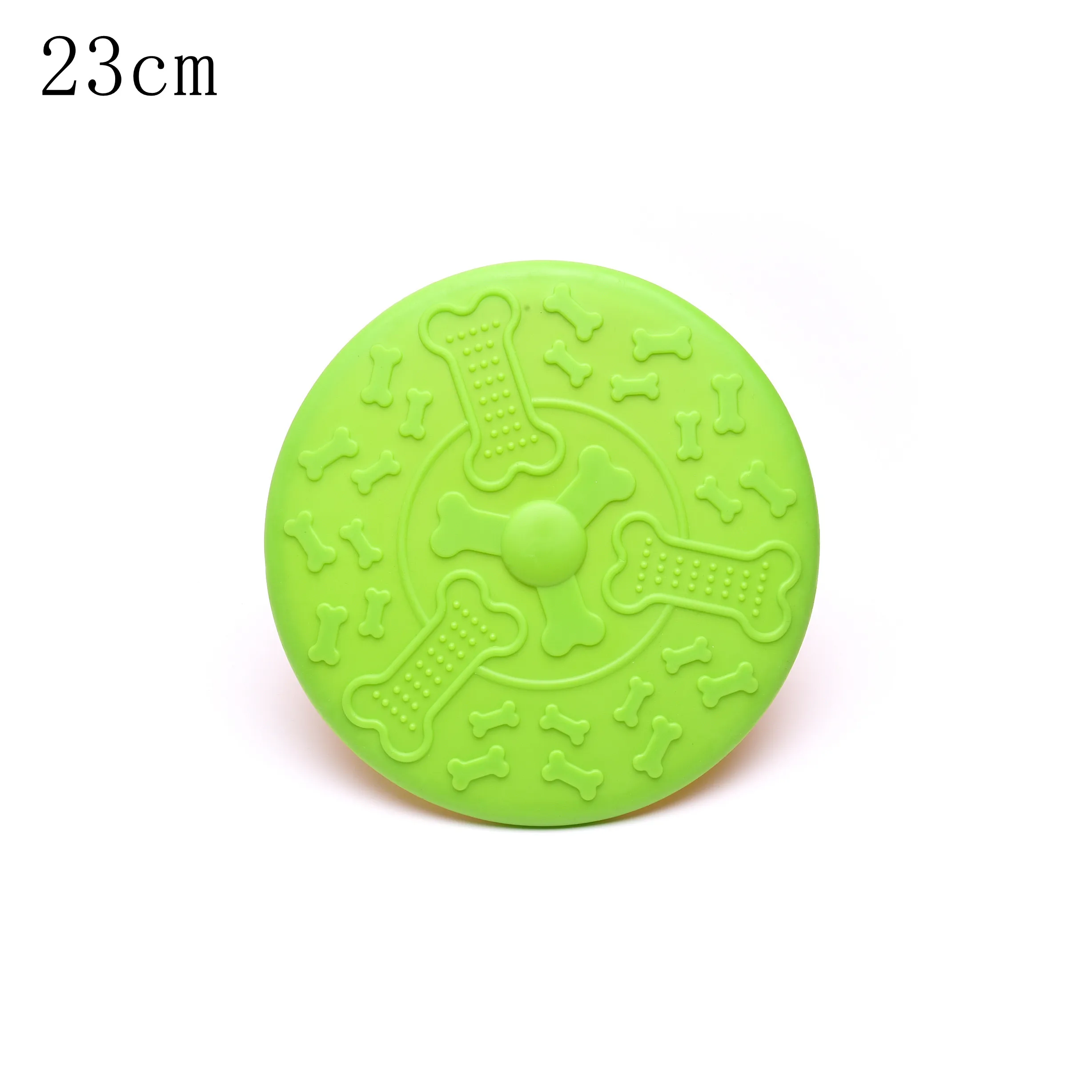 green large Забавные интерактивные игрушки для домашних питомцев товары для дрессировки домашних животных летающие диски жевательная игрушка для собак для маленькой большой собаки щенка для собак высоким содержанием белка приманкой игрушки - Цвет: green large