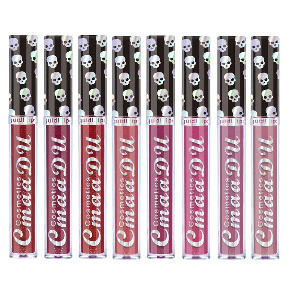 CmaaDu New 8 Colors Nude Lipstick Matte Velvet Lustrous Waterproof Lip Gloss Shiny Lip Gloss Lip Balm Sexy Red Colors Wholesale CmaaDu New 8 Colors Nude Lipstick Matte Velvet Lustrous Waterproof Lip Gloss Shiny Lip Gloss Lip Balm Sexy Red Colors Wholesale