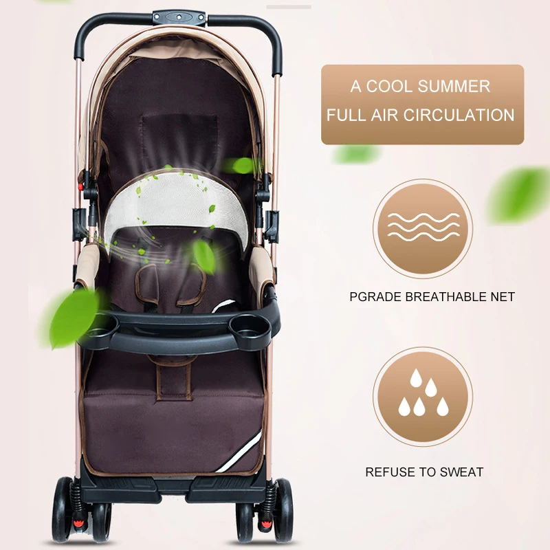 Роскошная детская быстро Складная коляска легкая детские коляски из