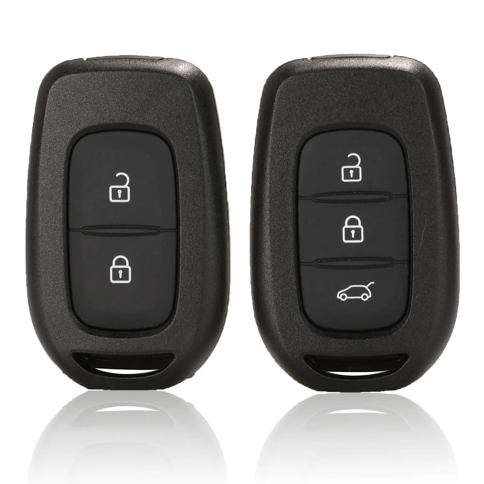 

Jingyuqin 2/3 кнопочный сменный пульт дистанционного управления для автомобильного ключа чехол для Renault Sandero Dacia Logan лодgy Dokker Duster