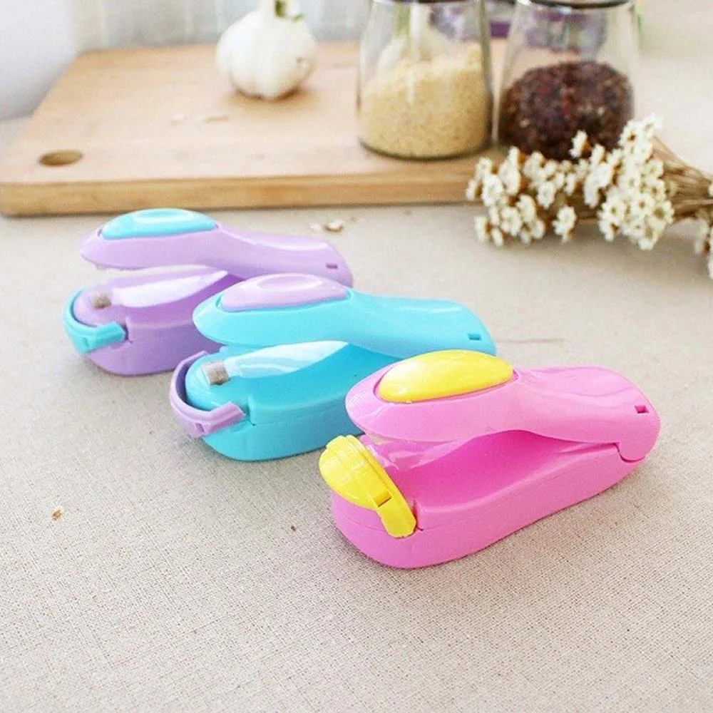 Mini Handheld Holder Electric Heating Snack Sealing Machine Sealed Packaging Plastic Bag Food Kitchen Tool | Дом и сад