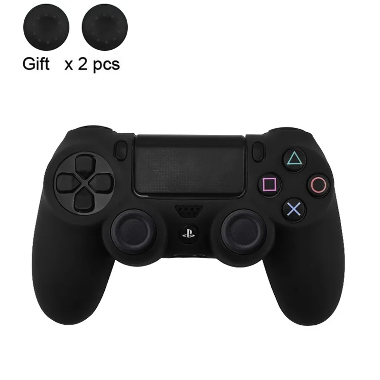 New Design PS4 Controller Skin Protective Camo Silicone Rubber Case Cover Grip For PS4 /Pro/ Slim Gamepad Accessories - Цвет: J
