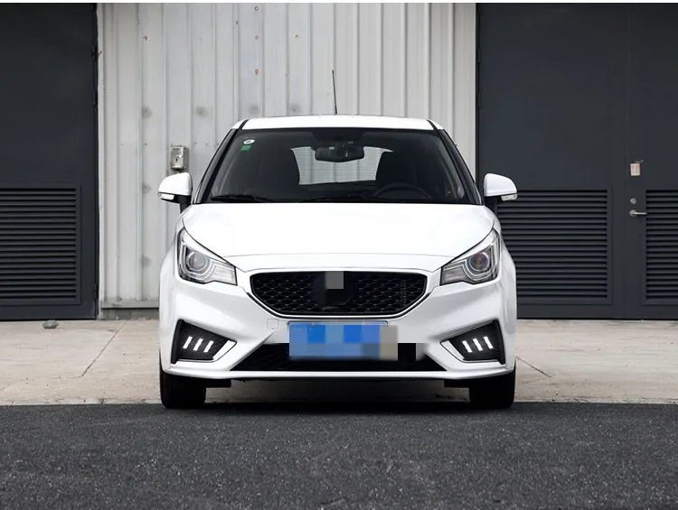 EOsuns led drl дневные ходовые огни для MG 3- с динамическим движущимся желтым поворотным сигналом и синим ночным светом