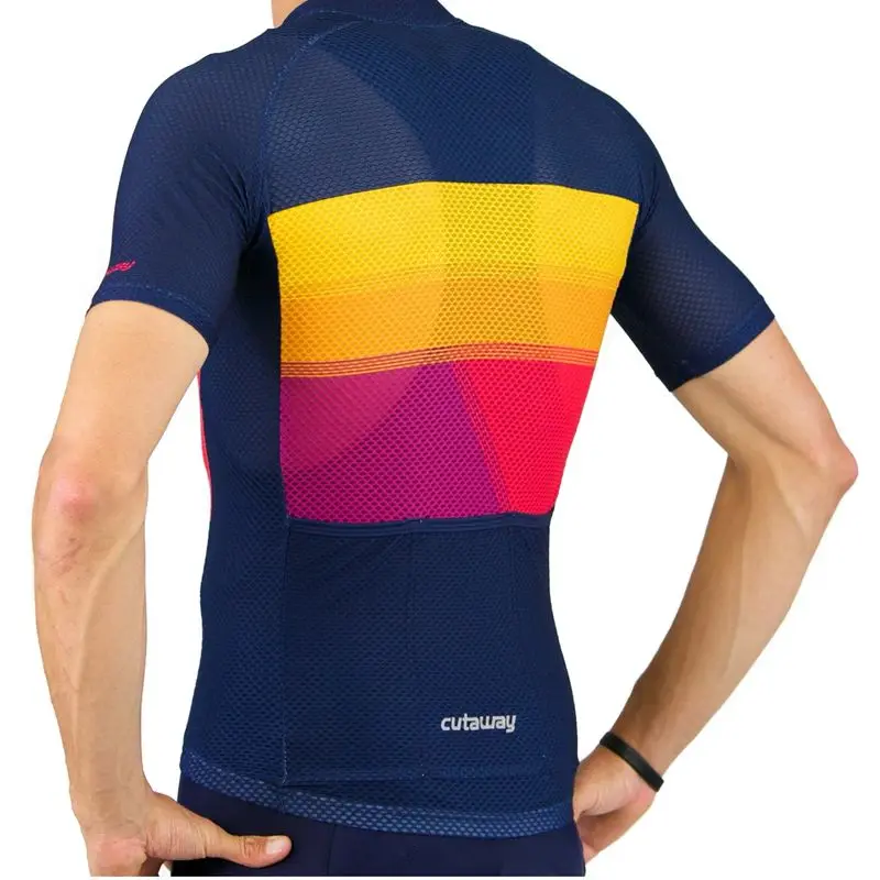 Бегущая полная облачная Джерси-COASTAL FADE tricota ciclismo hombre Мужская велосипедная майка новая одежда mtb Одежда Топ из сетчатого материала