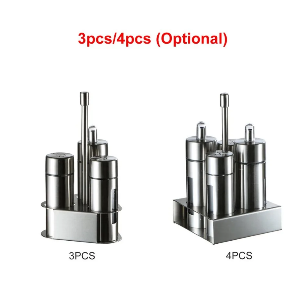Набор из твердого жидкого флакона для приправ, графинчик из нержавеющей стали, бутылка для специй, для кухни, для приготовления пищи и на открытом воздухе, набор инструментов для приготовления пищи