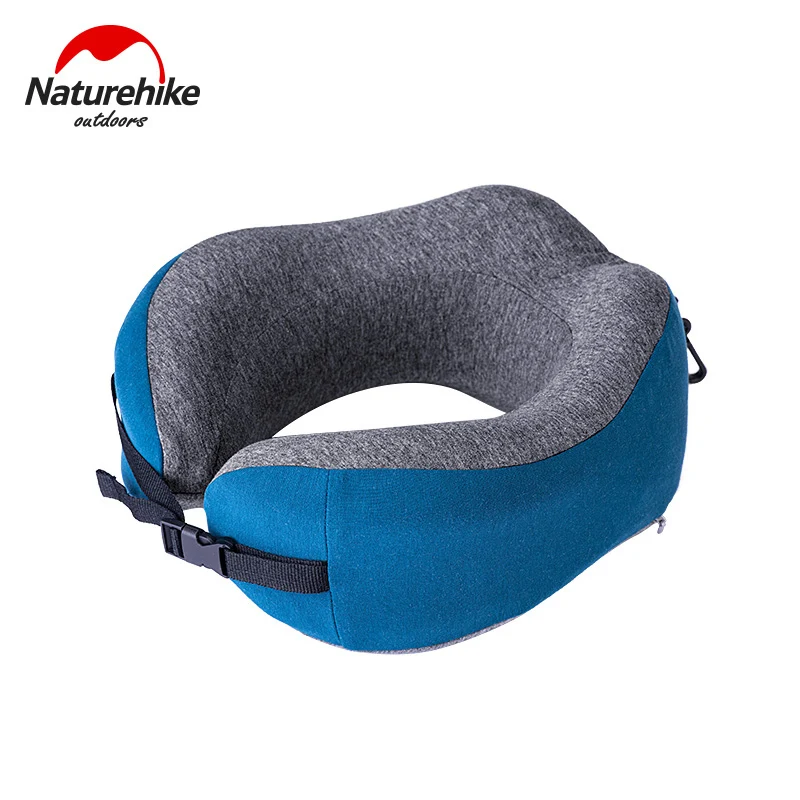 NatureHike Новая высококачественная подушка из пены с эффектом памяти, подушка для шеи, идеальный компаньон для путешествий на самолете, автобусном поезде, для отдыха дома и офиса