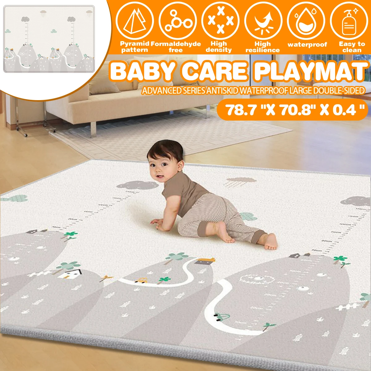 eco friendly baby play mat