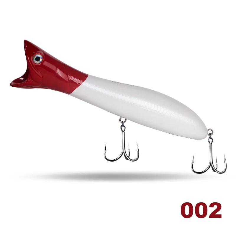 002 Hunthouse fishing panic popper trolling LW602 195 мм 111 г жесткая приманка для ловли рыбы из АБС-пластика - Цвет: 002