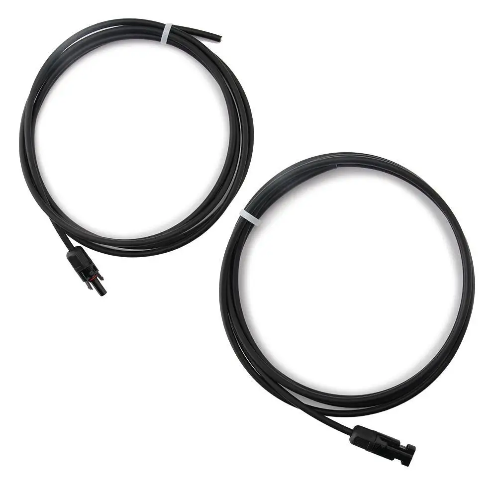 10Ft 12AWG MC4 Солнечный кабель адаптера