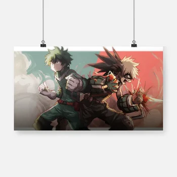 

Boku No Hero Academia Bakugou Katsuki Midoriya Izuki Poster Canvas Wall Art Decoration Prints Dorm Home Bedroom Decor Painting