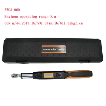 Online Digital Torque Wrench Bidirectional Wrench With 3/8-Inch Drive 4 Units N.m Ft.lb In.lb Kgf.cm