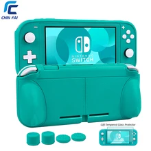 Мягкий ТПУ чехол CHINFAI для shand Switch Lite эргономичный Нескользящий Резиновый защитный чехол-подставка для NS Switch Lite мини-консоль