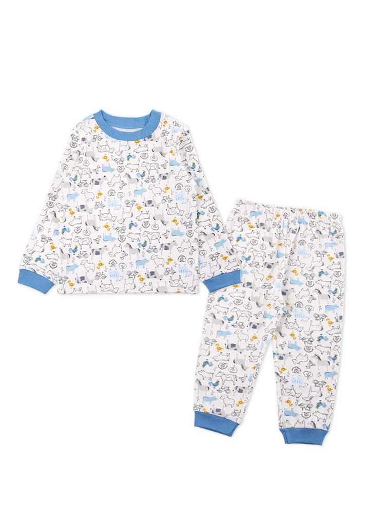 baby clothes set gift 2022 Newborn Cotton Baby Boys Girls Clothes Set Autumn Winter Baby Long Sleeve T-shirt+Pants Suit Baby Costume Set baby dress set for girl Baby Clothing Set