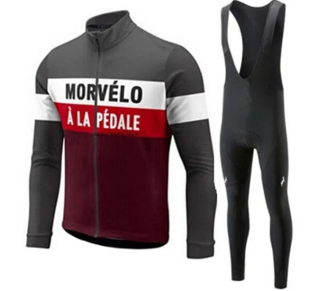 Morvelo, осень, длинный рукав, Pro, для велоспорта, джерси, одежда для гонок, велосипеда, спортивная одежда, одежда для велоспорта, Conjunto Masculino Ciclismo - Цвет: Sets 13