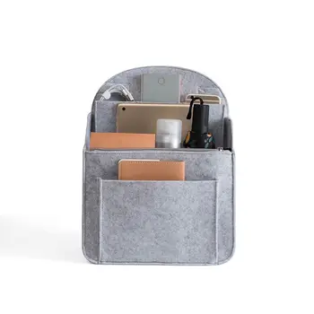

Portable Felt Storage Organizer Insert for Backpack Rucksack Handbag Shoulder Bag C90E
