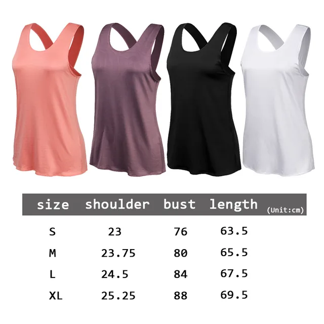 Yoga Shirt Women Gym Shirt Quick Dry Sports Shirts Cross Back Gym Top Women s Fitness