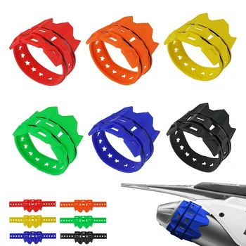 

Motorcycle Exhaust Tail Pipe Protector Universal for Yamaha Honda Suzuki Kawasaki Beta HUSQVARNA KTM Exhaust Decor Accessories