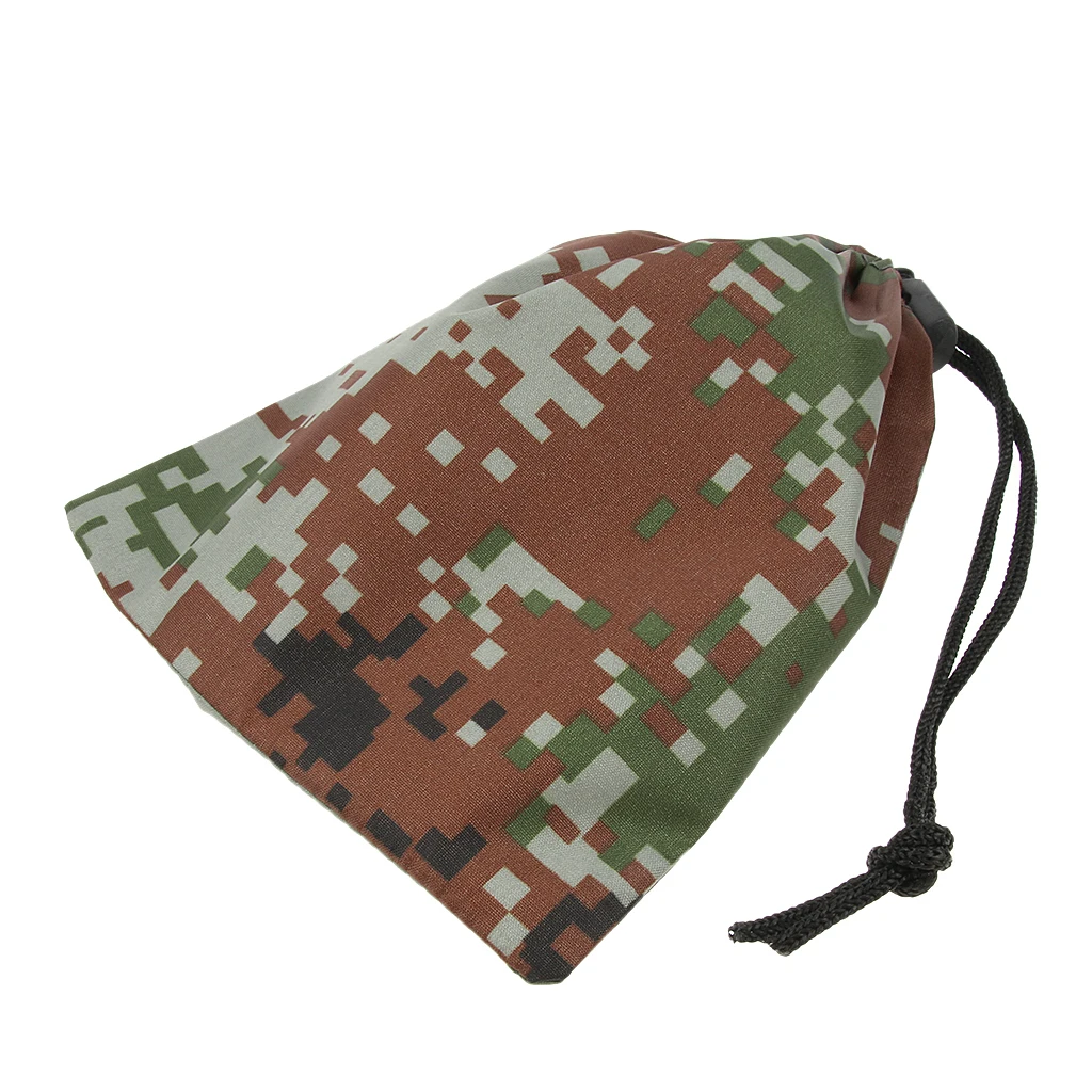 Digital Camo Кемпинг путешествия водонепроницаемая сумка для хранения с завязкой мешок контейнер 17x14 см - Цвет: Digital Camo
