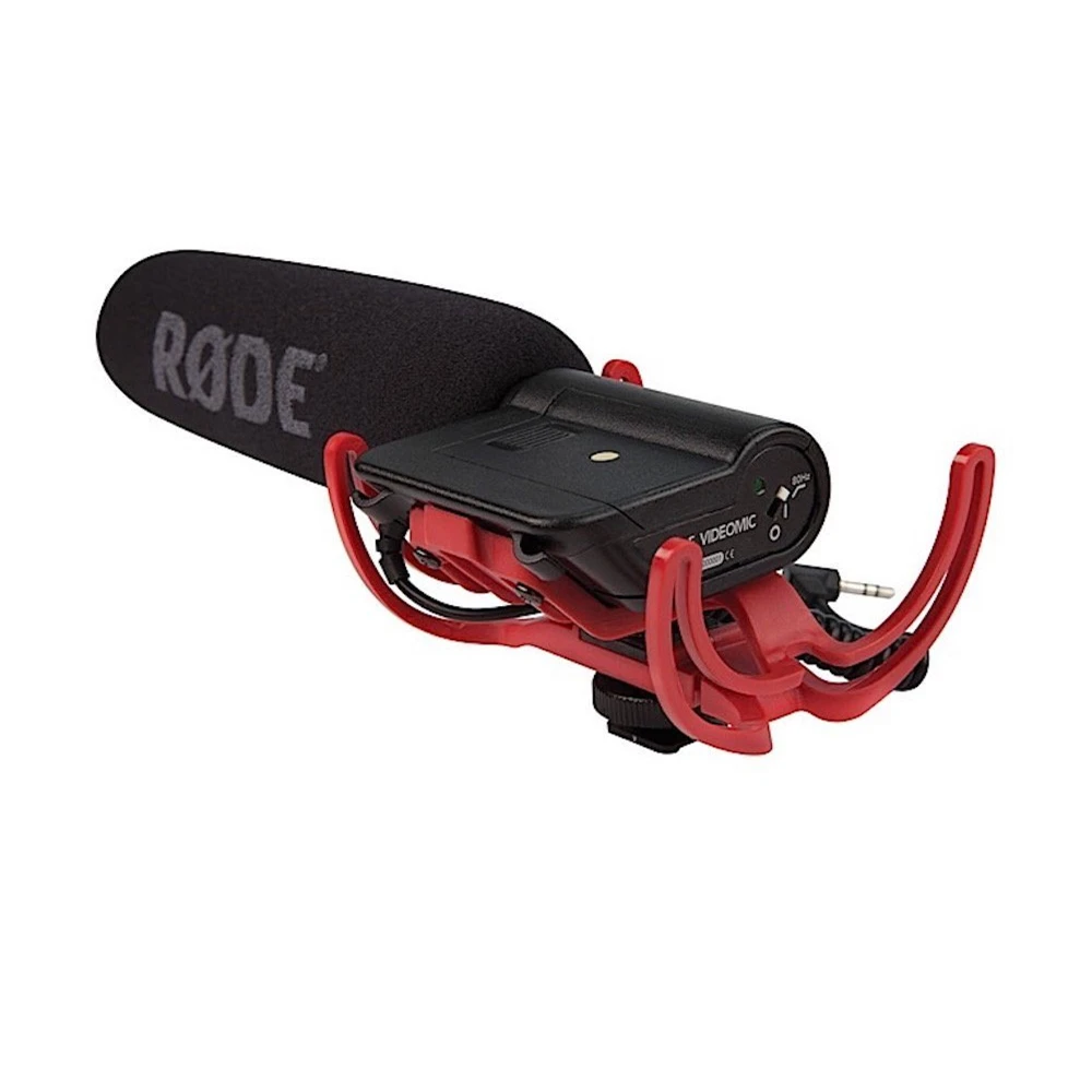 Для Rode VideoMic на камеру установлен дробовик микрофон для Canon T3i 5D2 7D 60D 70D 5D3 Nikon D800 D600 D700