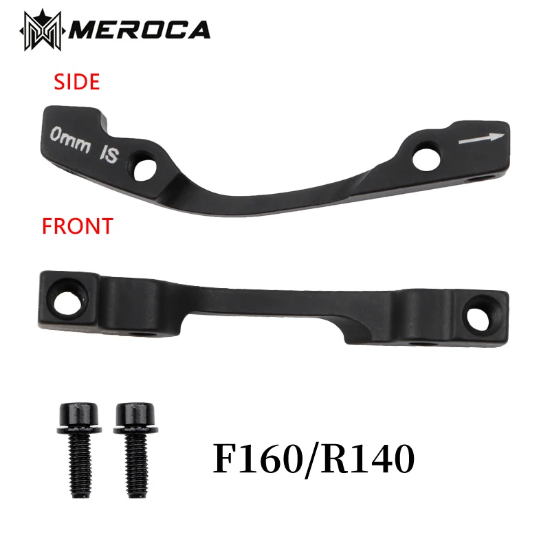 MEROCA Mountain Bicycle Disc Brake Adapter Mtb Disc Brake Converter Mountain Bike Bracket Cycling Caliper Mount For 160 180 203mm Rotor
