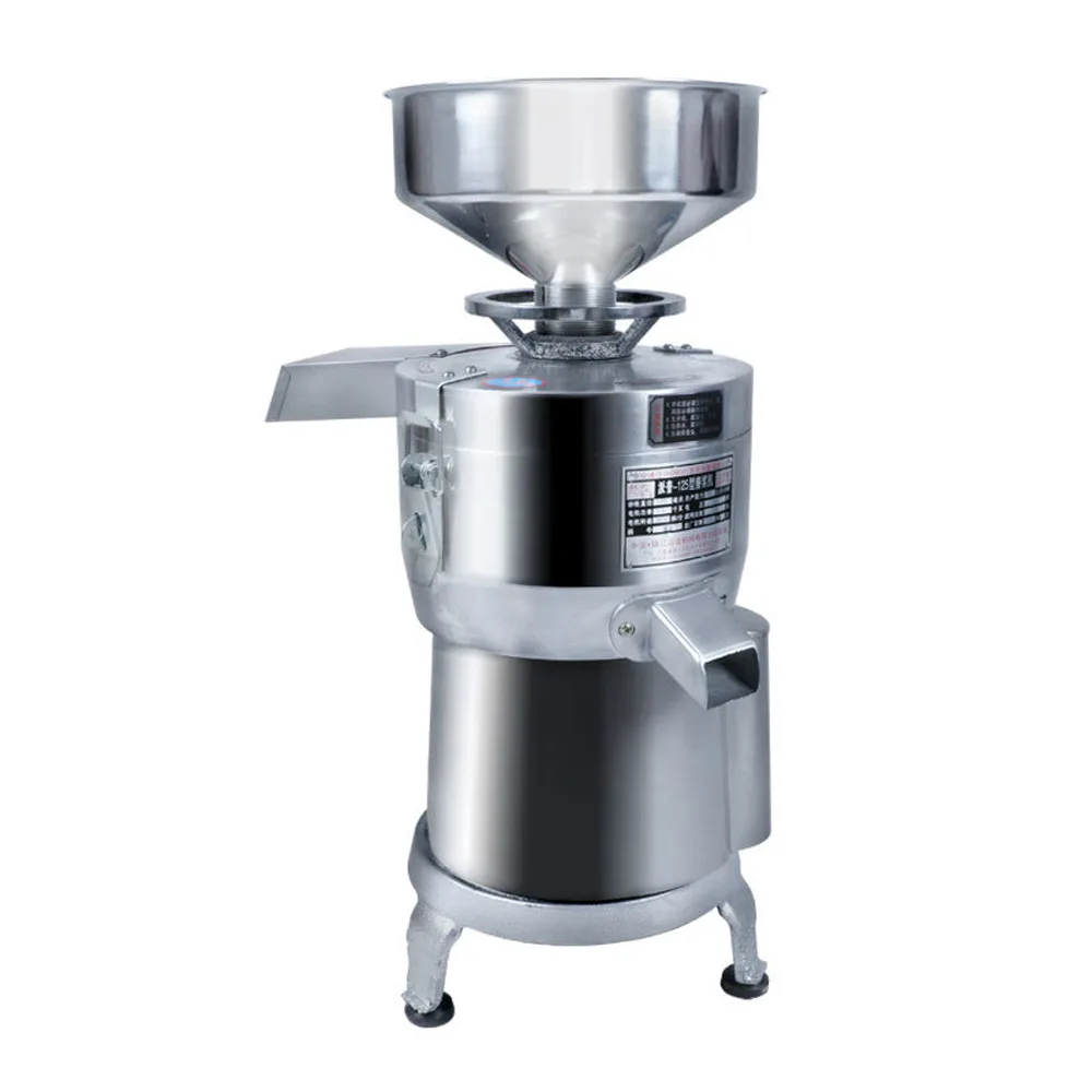 

Electric Tofu Soybean Milk Grinder Commercial Soybean Milk Machine Filter-free Refiner Soymilk Machine Juicer Blender