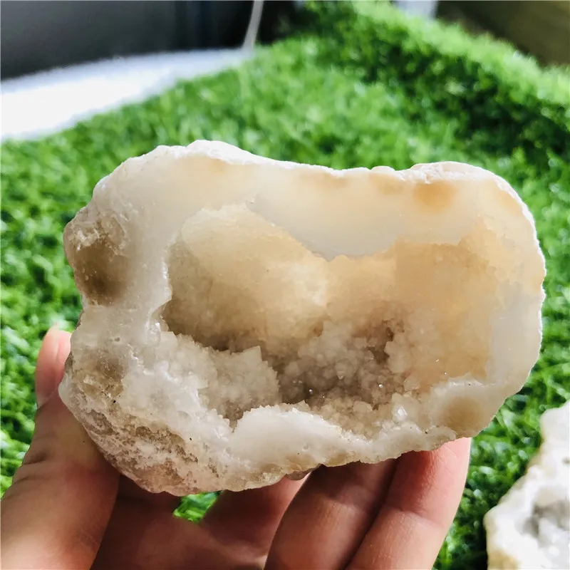 Original Color Natural Agate Quartz Cluster Crystal Points Geode Minerals Specimen Wealth Gifts Crystals | Дом и сад