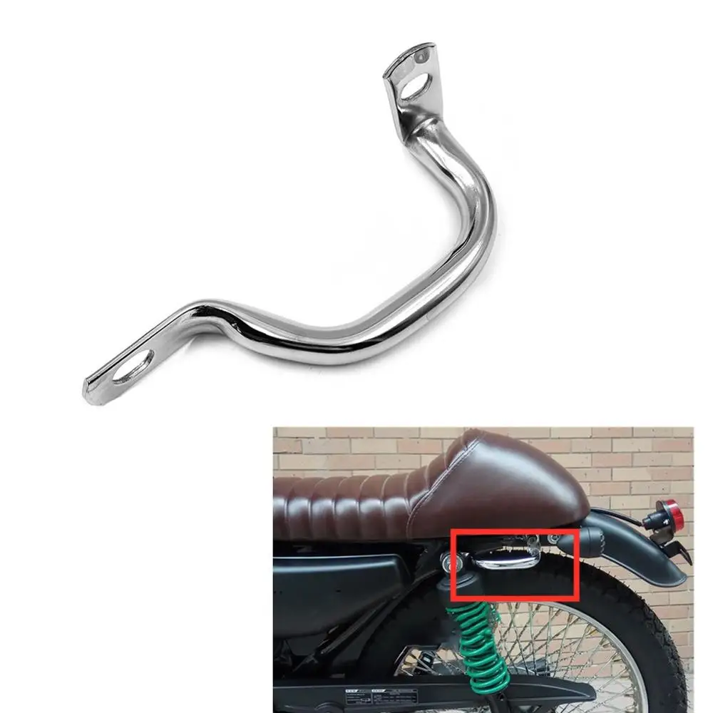 Passenger Seat Rear Handle Left Side Grab Tail Armrest for CG125 Cafe Racer | Автомобили и мотоциклы