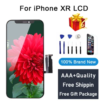 

AAA +++ Incell Display For iPhone XR LCD 3D Touch Screen Assembly Digitizer 100% No fixed pixels LCD For iphone XR Free shipping
