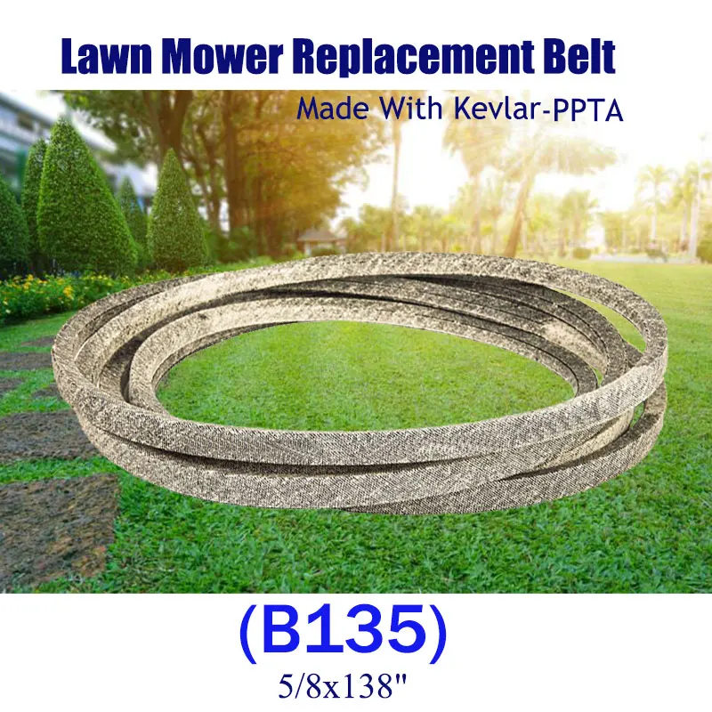 Mower Belt Deck Driving Position Make With Kevlar For Cub Cadet Para Aramid Fiber Dry Cloth 5/8x138 954-0642 Hot Selling 670g | Автомобили