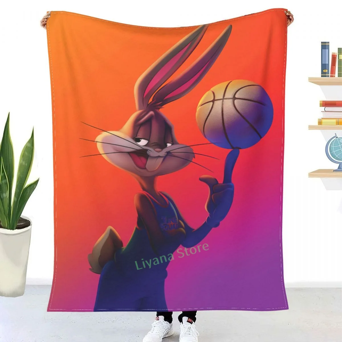 Новинка фланелевое одеяло с 3D принтом Space Jam Для супермягкого одеяла теплое