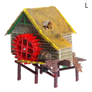 

Resin Aquarium Ornaments Imitation Windmill for Air Stone Bubble Oxygen Pump