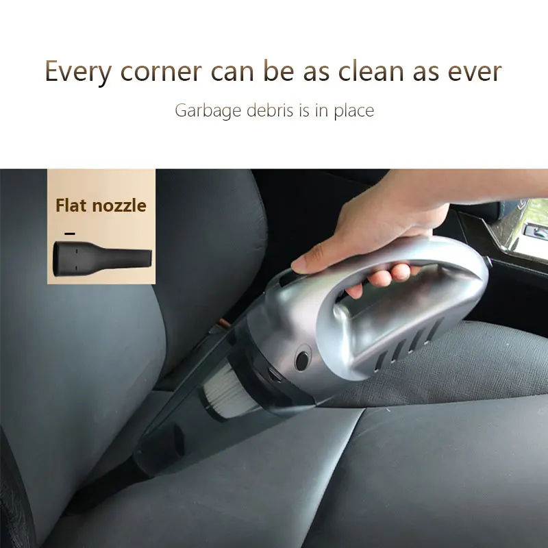 

Auto Vacuum Cleaner Car Vacuum Cleaner Vacuum Cleaner Portable Durable Wet/Dry 120W 12V Dirt Power Cord Spare Filter Duster