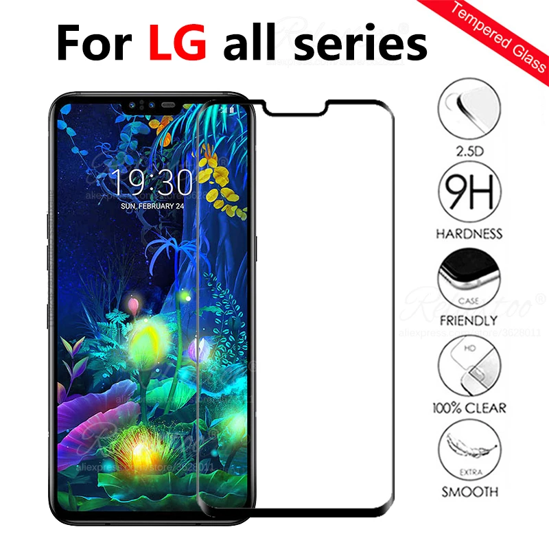 Защитное стекло для LG K40 K50 Q60 полное покрытие закаленное lg k40 k50 q60 Защитная пленка