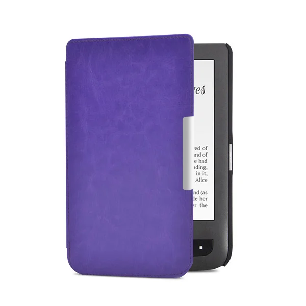 Чехол-книжка из ПУ кожи для pocketbook 614/624/626 plus для pocketbook touch lux 3 e-reader, чехол для электронной книги+ Бесплатный подарок - Цвет: PB624 FM PL