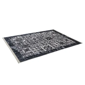 

Pamuklife Artificial Leather Based Non Slip Base Carpet Soho Modern Super Soft Carpet Washable Daily Fashion Style