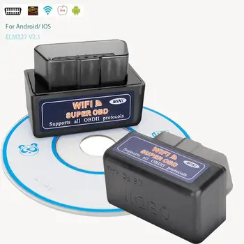 

OBD2 Scanner ELM327 WIFI V1.5 Car Engine Fault Diagnostic Tester For Nissan 350Z Z33 Sunny X-Trail GT-R Maxima Micra ELM327