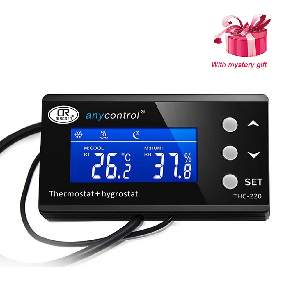 

Multifunctional Aquarium Thermostat Automatic Temperature Controller Humidity Incubator ForAquarium Aquatic Products Aquaculture