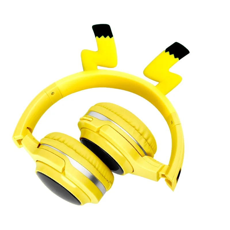 TOPCute Kids Bluetooth 5 0 Headset 7 Colors LED Headphones support SD Card Audio Cable Headphone for Boy Girl Gift Children
