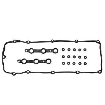 

Engine Valve Cover Gasket Kits with Grommet Seals For BMW 325Ci 325I 325Xi X3 X5 Z4 E46 E53 E60 E83 E85 11129070990