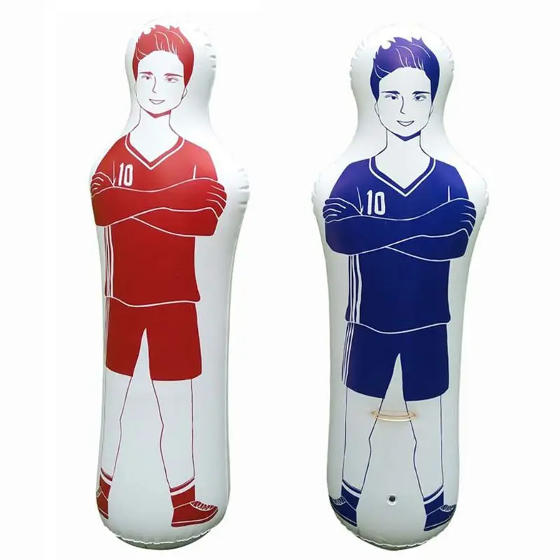 Взрослый детский надувной футбольный тренировочный Goal Keeper Tumbler Air Soccer Train