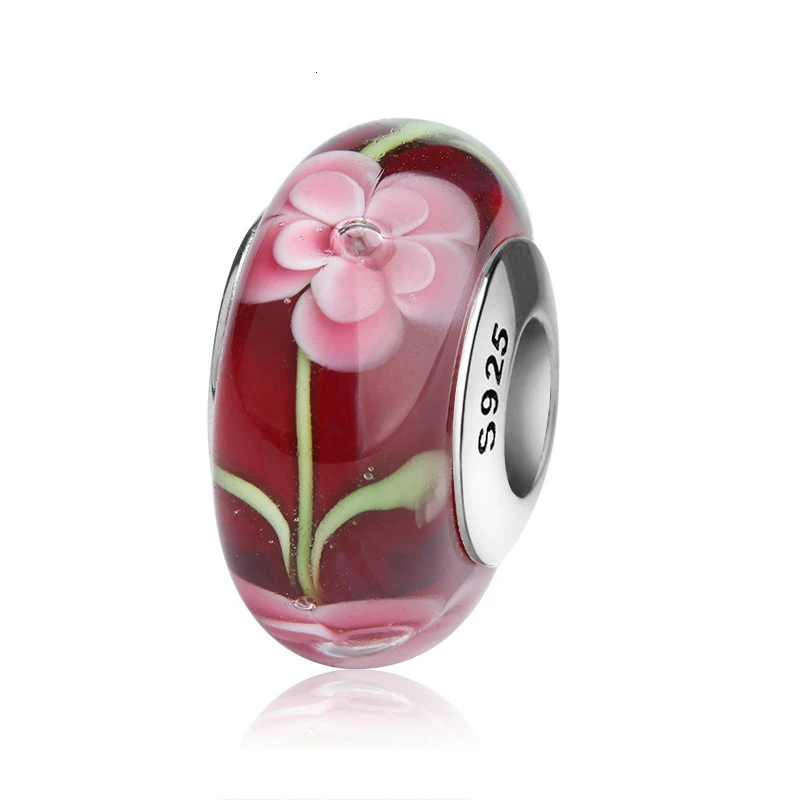 XiaoJing 925 Sterling silver Tennis racket beads black enamel charms fit Pandora Bracelet for Women Jewelry gift fans seckill