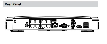 Dahua 8 Channel Smart 1U 8 PoE Ports 4K H.265 Network Video Recorder NVR2108-8P-4KS2 Lite 1 HDD Up to 8Mp Resolution NVR