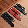 Leather Watch Strap Porous Breathable Watch Band 18mm 20mm 22mm 24mm Handmade Stitching Watchband Wist Bracelets Replacement ► Photo 2/6