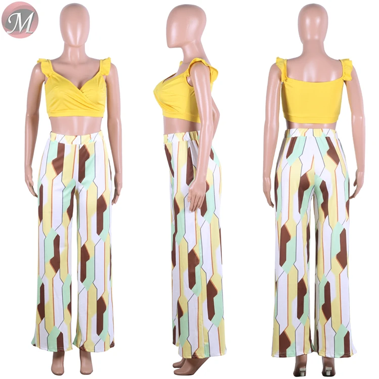 9032114 The new summer 2019 hot style bohemian two-piece set