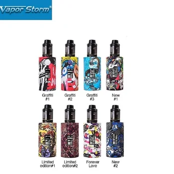 

Original Vapor Storm230 TC Kit with 2ml Hawk Tank & 200W Max Output Unique Graffiti Design Electronic Cigarette E-cig Vape Kit