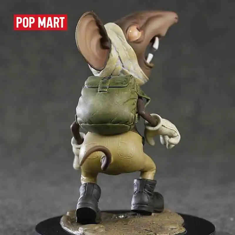 POPMART Mojiang мистер черная мышь игрушки фигурка подарок на день рождения детская