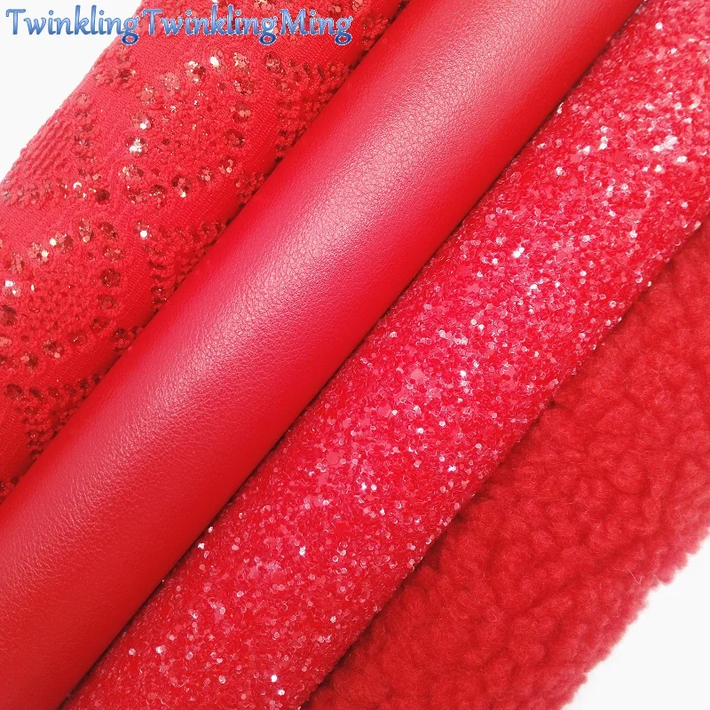 Glitter Faux Leather Fabric Sheets Bow A4 8 X11 Twinkling AliExpress