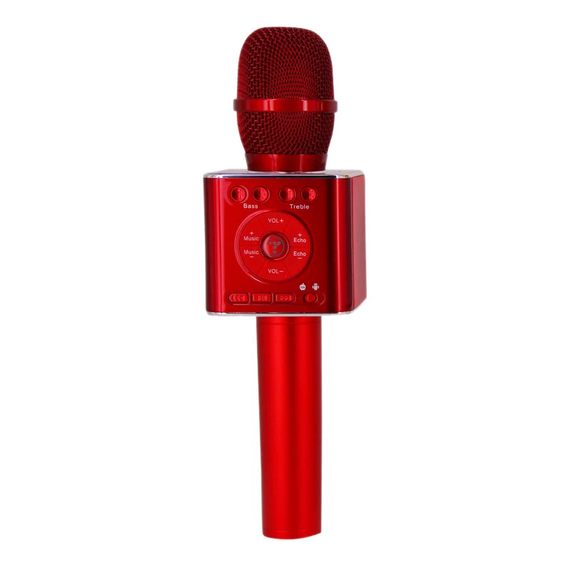 HOT-TOSING беспроводной Bluetooth портативный микрофон ручной караоке машина спикер Совместимый телефон, ПК, компьютер для вечерние/Chur